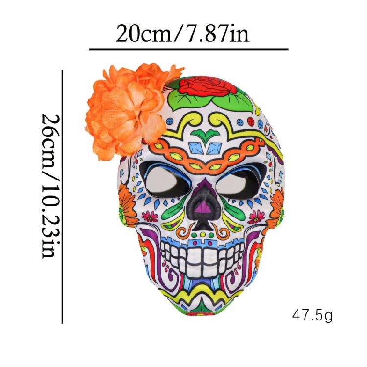 Day of The Deads Mask Suger Skeleton Mask Halloween Cosplay Costumes Masquerades Mask Sugar Skull Mexicans Design Mask