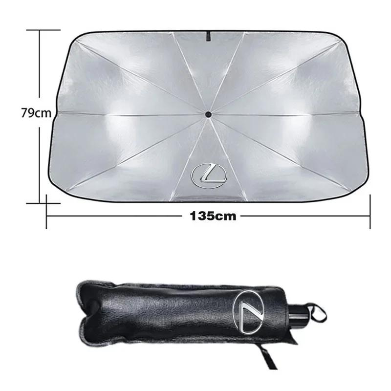 

Car Heat Insulation Covers Sunshade Umbrella Auto Accessories for Lexus RX300 RX450 EX300h IS200 IS250 IS300 GS300 NX GS Al20 LX