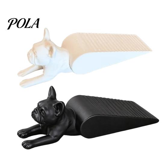 Room Accessories French Bulldog Door Stopper Wedge, 3D Printed Dog Shape Doorstop, Animal Doorstop Anti-slip No Drilling Floor for Home Office Bedroom