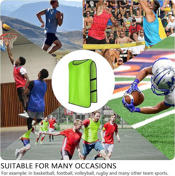 Striped Confrontation Vest for Children & Adults - Football Training Gear