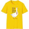 Today I'm A Serious Goose T-Shirt Silly Goose Shirt Funny Goose Shirt Women Cartoon Short Sleeve Funny T Shirt Women Clothing