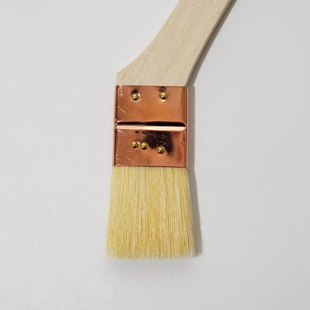 Hakeichi Joint White Goat Hair Set of 10 Brush, Water-Based, Nylon, Blend, 30mm, Diagonal,