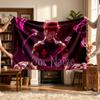 Hisoka (1) Personalisierte Namensdecke Weich Gemütlich Geschenk für Sofa Bett Couch Heimdekoration