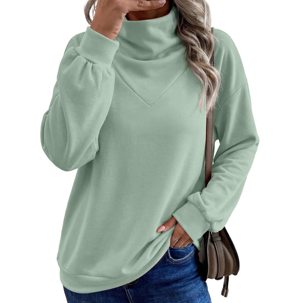 Women's Casual Long Sleeve T-Shirt Top for Everyday Wear