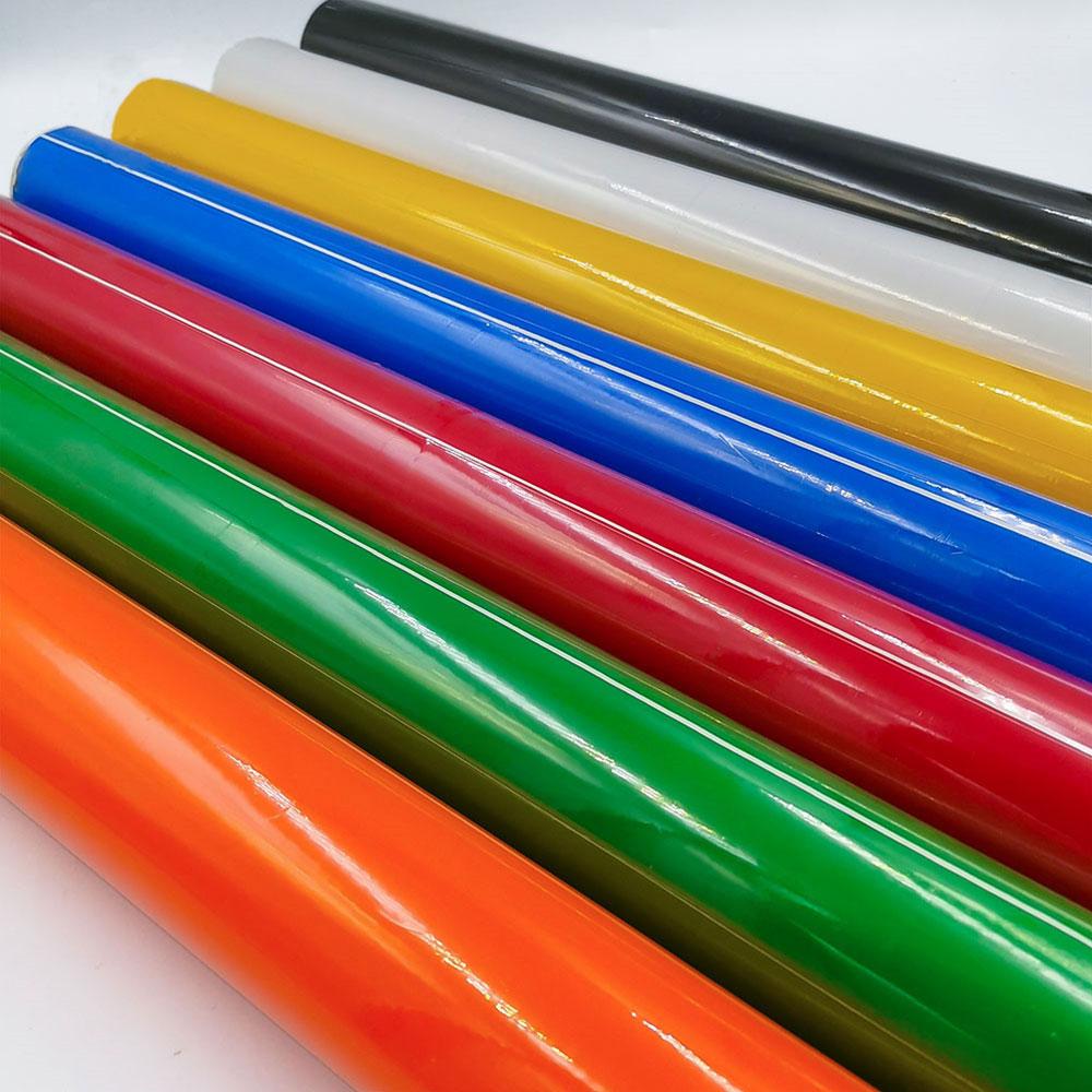 10Meter Self Adhesive Craft Vinyl Back Plastic Sticky Wallpaper Cutting Film Make Signs DIY Wall Home Decoration For cut Roll