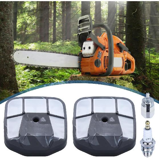 AUMEL Air Filter Kit Fit for Echo Chainsaw CS390 CS501 491S 390SX 501SX Replace 90174Y A226001090