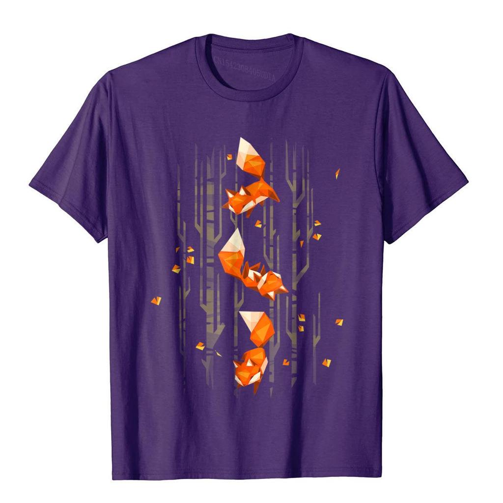Shirt.Woot Fox Fall T-Shirt T Shirt Retro High Street Cotton Mens Tops T Shirt CartoonKawaii Men Clothing