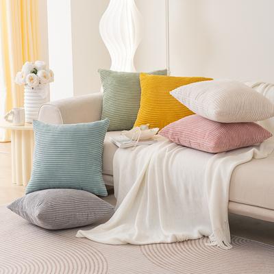 Μονόχρωμο Απλό Κορδούρο Κάλυμμα Μαξιλαριού Κάλυμμα Μαξιλαριού Καναπέ Σαλονιού Διακοσμητικό Κάλυμμα Μαξιλαριού Δωματίου Μοντέλου