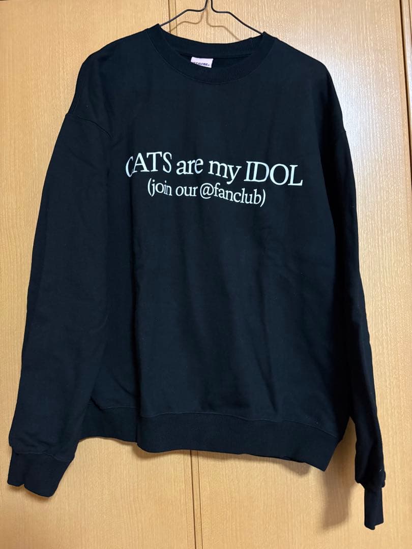 

[USED] ITZAVIBE CATS ARE MY IDOL sweatshirt worn by Stray Kids Reno