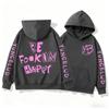 Singer Yungblud Be Fookin Happy Zipper Hoodies Men Women Clothing Fashion Y2K Zip Up Autumn Sweatshirts Winter Pullovers
