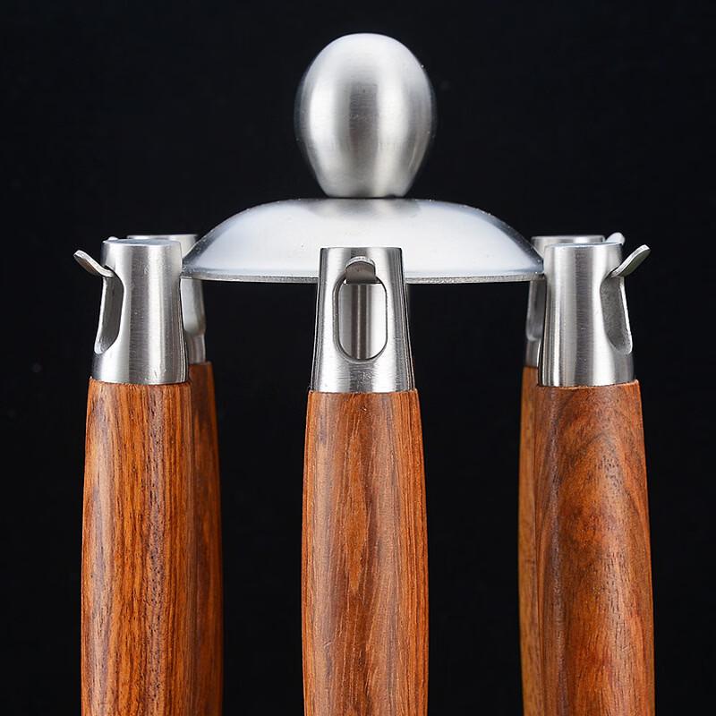 Hansheng 304 Stainless Steel Kitchen Utensils with Pearwood Handle