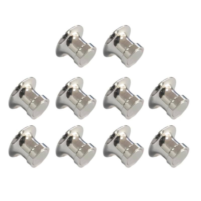 

10pc Locking Pin Backs Lock Pin Keepers Clasp Magnetic Metal Pin Locks Back DIY Accessories Buckle Brooch Safety Pin Cap S