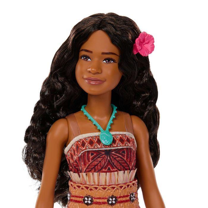 Poupée mannequin - DISNEY VAIANA - JLV15 - Poupée Vaiana - Tenue emblématique - Cheveux à coiffer