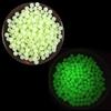 100Pcs Hard Fishing Beads Stopper Luminously Round Fishing Space Beans Stops Luminously  Fishing Line Beads Lure Accessories