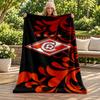 FC Spartak Moscow blanket Flannel Blanket Soft Cozy Plush Throw for Sofa Bed Lightweight Home Decoration Gifts for Christmas various holidays