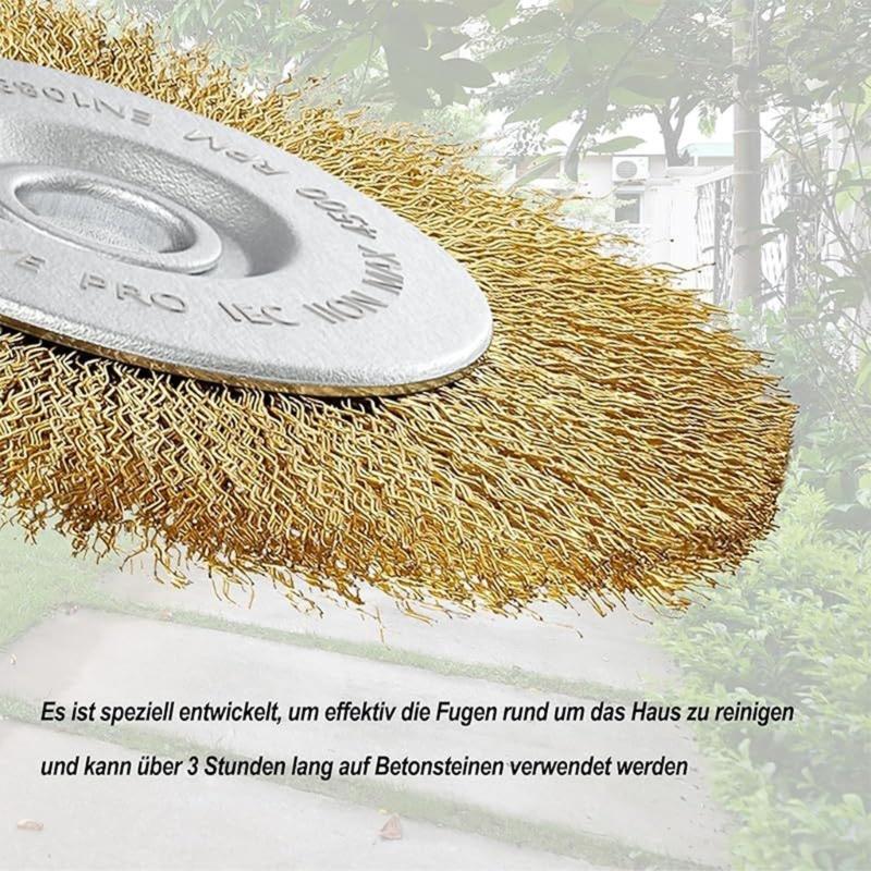 Abriebfeste Unkrautentfernungsscheibe Reiniger Rad Für Elektrische Rasentrimmer Und Gartengeräte 16mm Schlankes Design