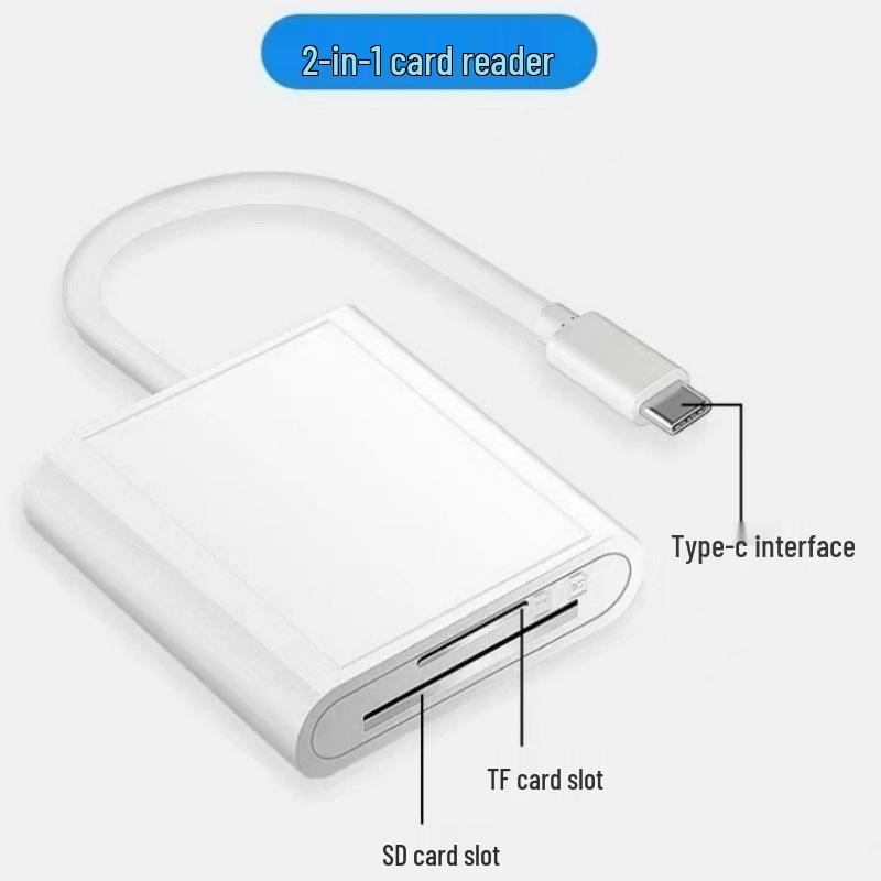 Apple Huawei Android SD Card Reader & Type-C Adapter Cable