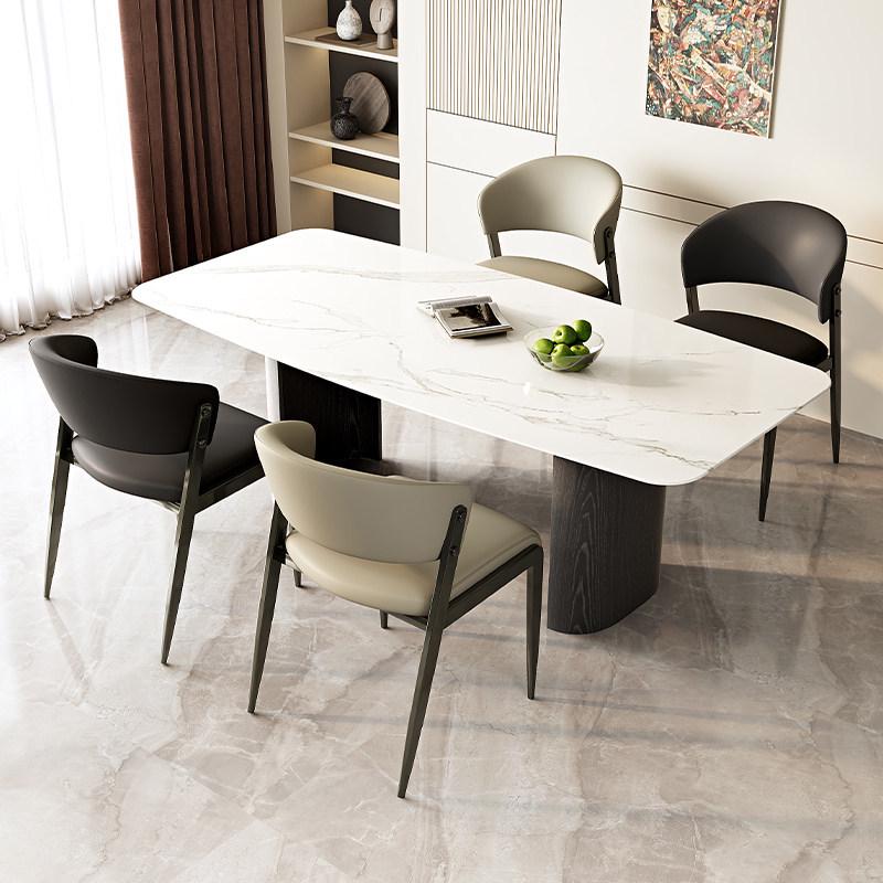 Nordic Luxury Hotel and Home Dining Chair with Backrest
