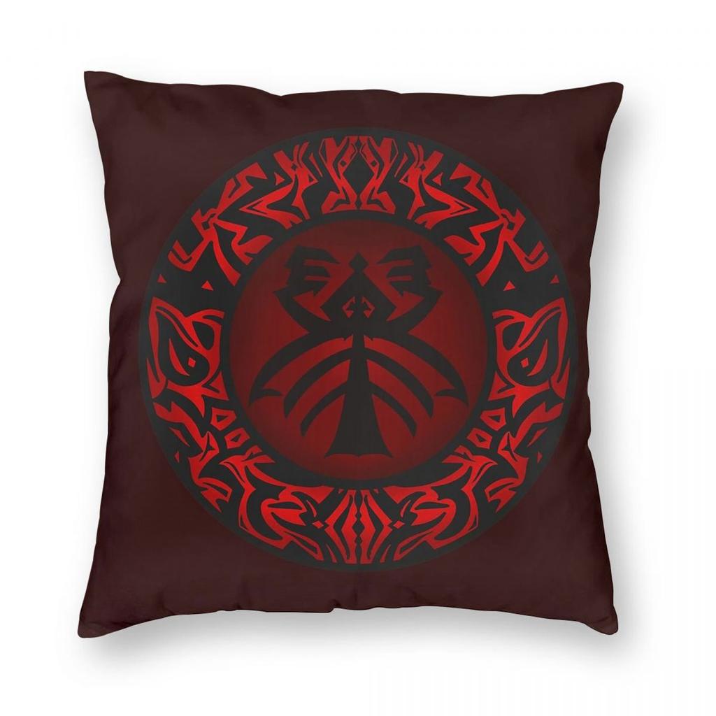 Darth Maul Inspired Square Pillowcase Polyester Linen Velvet Pattern Zip Decor Pillow Case Home Cushion Cover