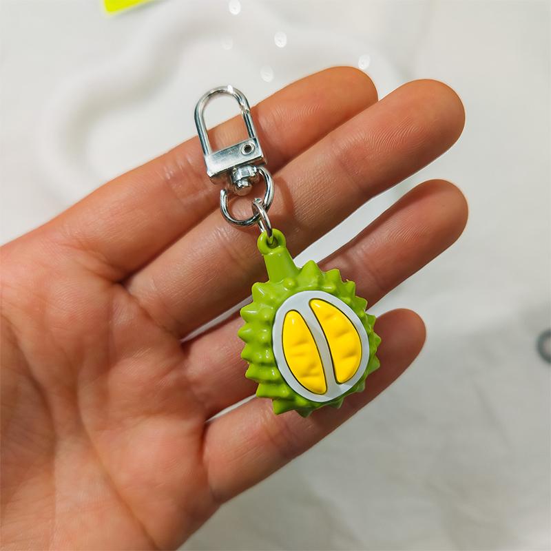 

Мини Дуриан Брелки Подвеска для Рюкзака Креативный Фрукт Еда Брелок Милый Парный Подвеска для Рюкзака Подарки A2