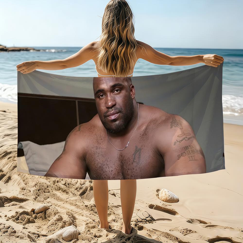 

Funny Barry Wood Cool Towel Beach Towel Oversized Quick Dry Towel Absorbent Soft Swim BeachTowels for Men Women W30*H60(CM)