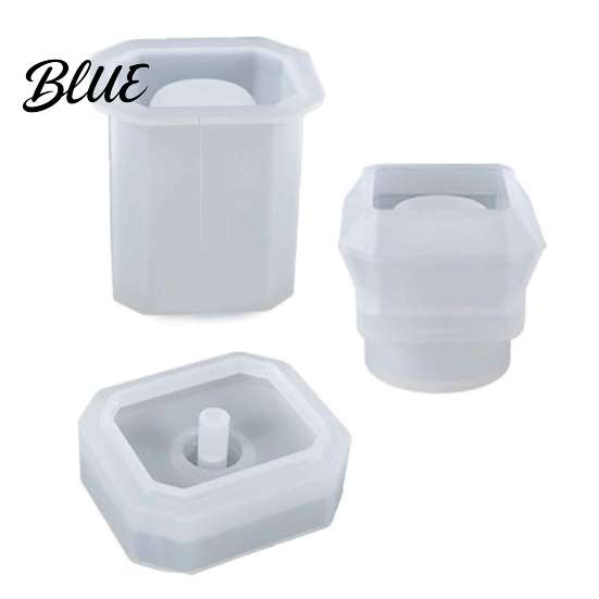 Perfume Bottle Silicone Mold 2/3Pcs DIY Mold Spray Making Mould Pump Flexible Resin Casting Molds Container Epoxy Gift for Crafting Enthusiasts