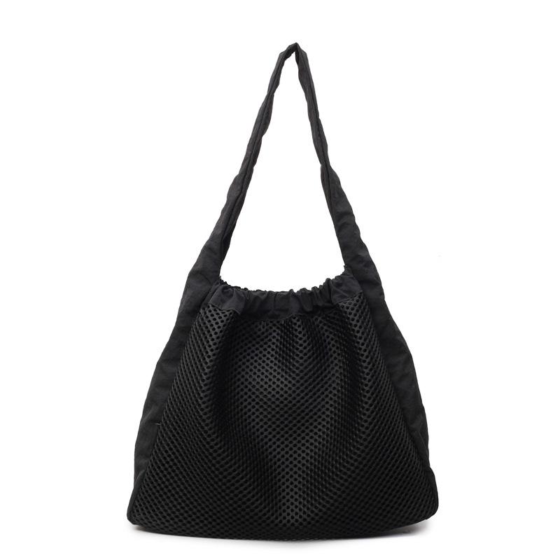 Mesh hollow bag women's bag 2025 new flow fashion mesh women's shoulder bag lightweight underarm bag