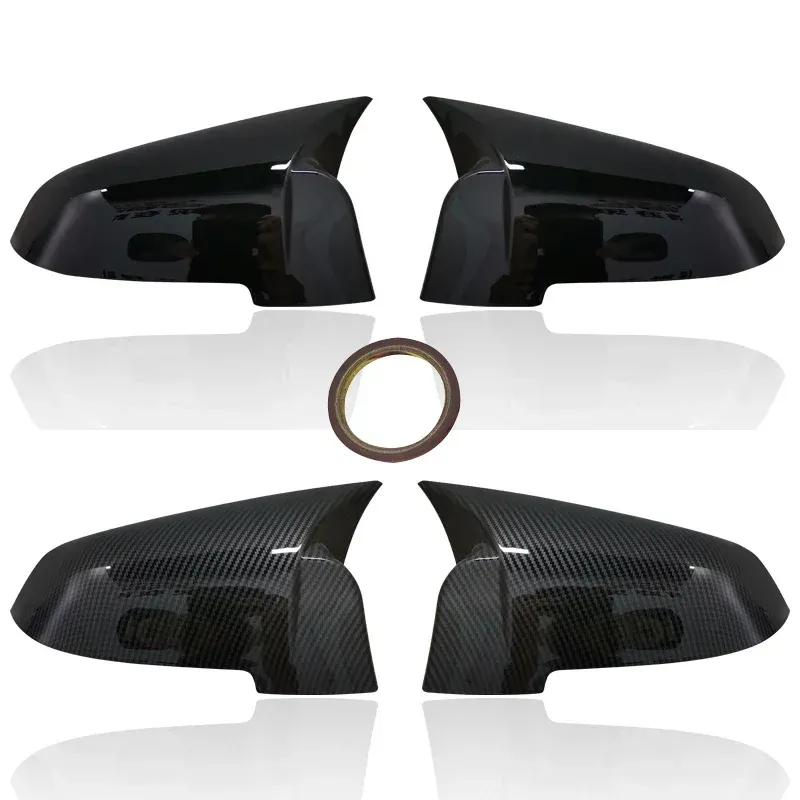 Für BMW 5 6 7 Serie F10 F11 F18 GT 5GT F07 F06 F12 F13 LCL F01 F02 Kohlefaser Seitenrückspiegelabdeckung Kappe