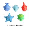 Interactive Bath Playset, Multi-Player Game With Magnetic Floating Toy, Ocean Sea Animals For Bathtub Pool Bathtime Learning, Unique Magnetic Fishing