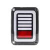Smoked Style LED Taillight Assembly for Wrangler: Modified Rearview & Turn Signal Light