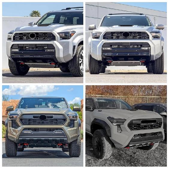 Aluminiowe Przednie Haki Holownicze Para do Toyota Tacoma (4 generacji) 2024-2026/ 4Runner (6. generacji) 2025-2026/ Land Cruiser 250 2024-2025