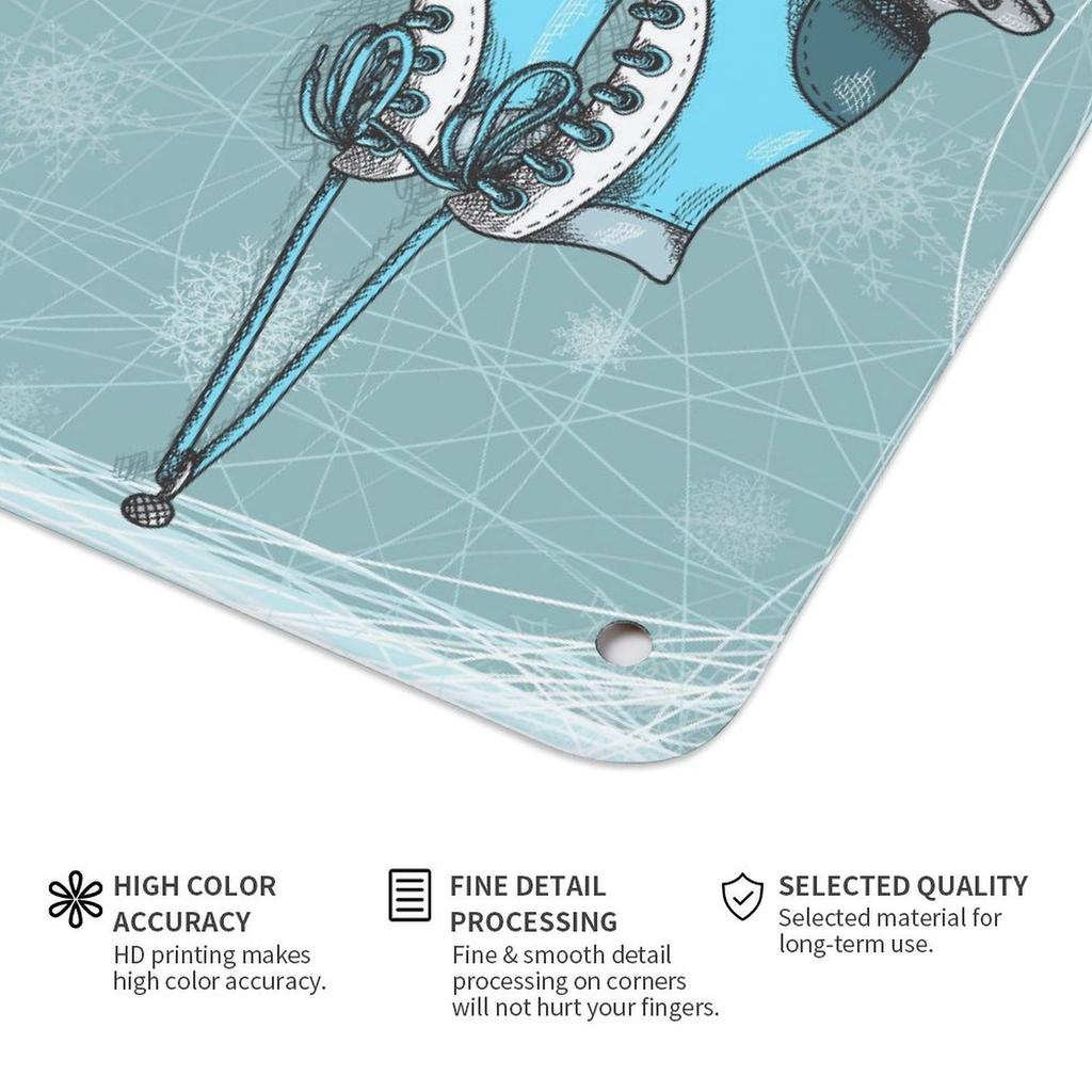 1 Pack Rusty Vintage Tin Sign with Distressed Texture for Unique Wall Art Setup, Choose Your Preferred 20x30cm or 30x40cm