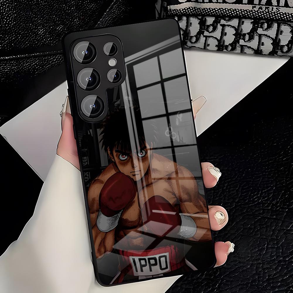 

Hajime No Ippo Cool Anime Phone Case For Samsung S26 S25 Plus S20 S20 Plus S22 Ultra S23 FE S21 Plus S21 Ultra Glass Cover Samsung S26 Ultra