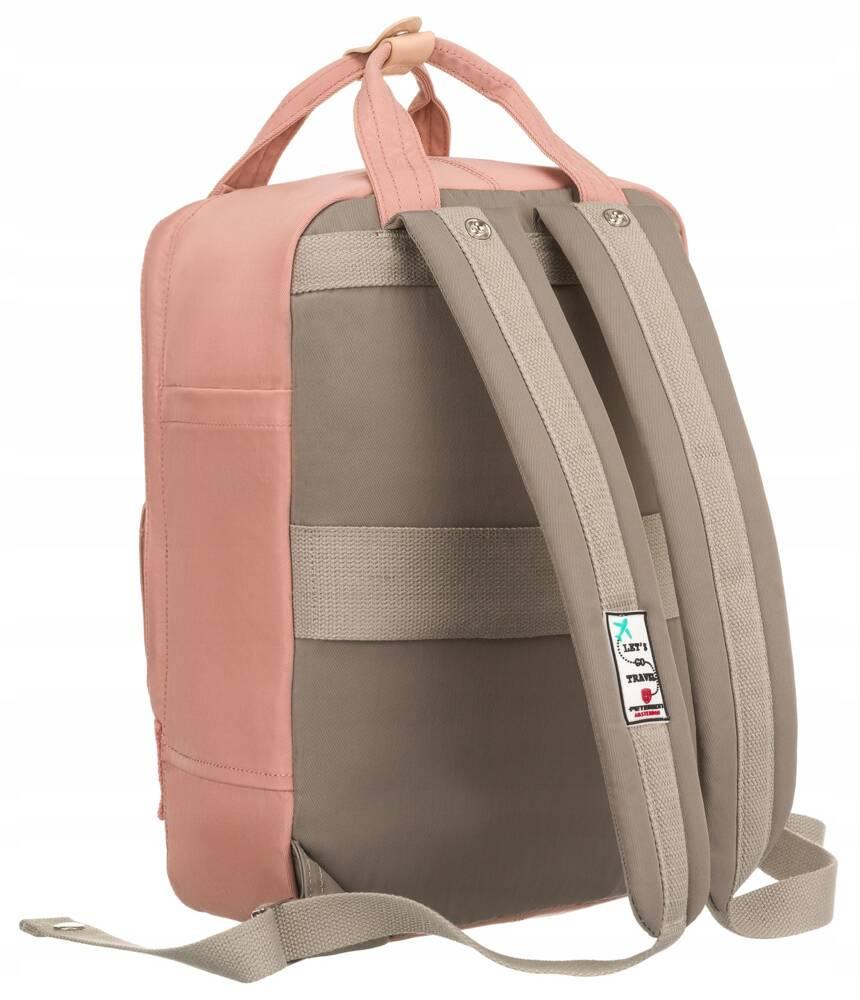 Urban, spacious polyester backpack - Peterson