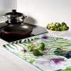 Decorative Glass Kitchen Cutting Board Tropical Toucan 80x52 cm