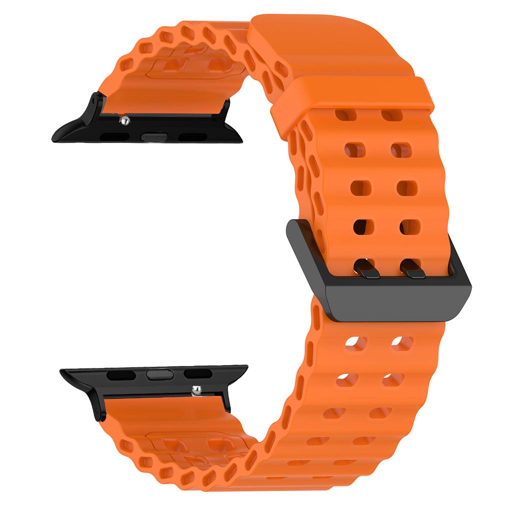 Silicone Strap for Apple Watch Ultra 3 49mm Band Breathable Bracelet for iWatch Series 11 10 42 46mm 9 8 7 6 SE 45mm 44mm Strap