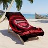 Arsenal F.c. Customize Your Name Beach Towel Super Soft & Absorbent Perfect for Traveling Yoga Camping and Swimming