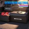 Car Trunk Leather Storage Box Auto Interior Organizer Valve Cap For Mercedes Benz AMG A B C E G CLA W203 W204 C260 E300L A200L G