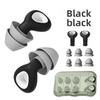 Silicone Earplugs Noise Reduction Sound Insulation Multi Layer Waterproof Sleep Silent Reusable Travel Universal