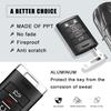 Key Fob VOFONO Keyless Entry Remote Smart Replacement Compatible With Cadillac CTS 2008-2015/ STS 2008-2011 (FCC ID: M3N5WY7777A) 5 Buttons