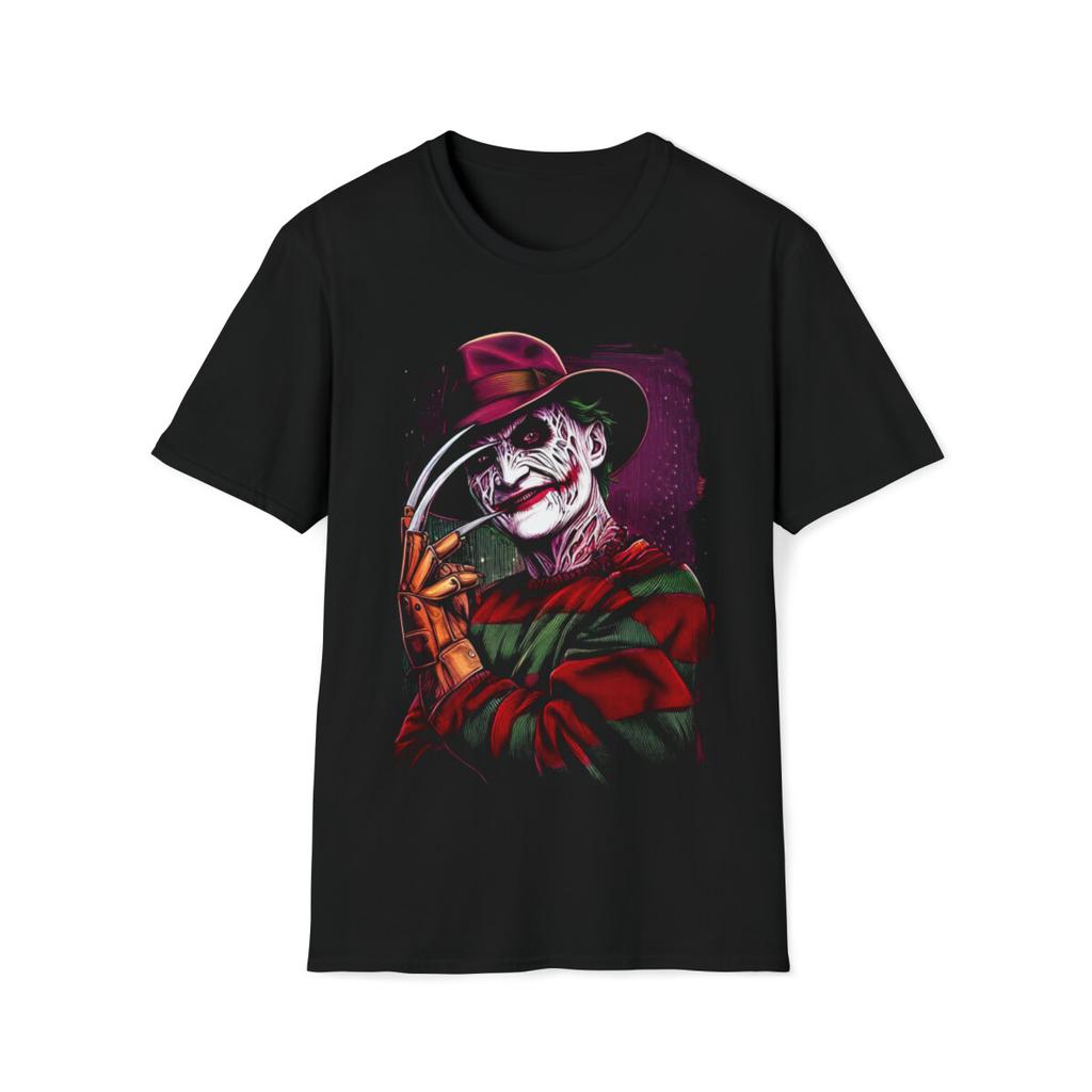 Joker as Freddy Mash-Up T-Shirt Mens Kids Mens Womens Tees Top - A Nightmare in Madness