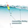 40 Gram EVA Foam Drift Bobber, Eye-catching long distance casting float, accessory for sea angling and everyday fishing.
