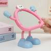 Big Feet Series Cute Make Mirrors Funny Cosmetic Mirror for Women Girls Room Desktop Decor Adjustable Plastic Mirror Wholesales