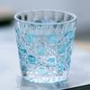 Luxury 35Ml Edo Kiriko Multi-Color Soju Glass Cup Japanese Style Hand Cut S Glass For Whiskey Tequila 1.2Oz Korea