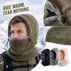 Unisex Outdoor Cycling Windproof Hat with Face and Neck Cover, U-Shaped