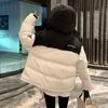 Down jacket women's winter small thickened cotton jacket 2024 new jacket hooded design bread jacket