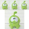 Entzückendes 8" Cut The Rope Süßigkeiten-Monster Om Nom Plüschtier Weiche Puppe Geschenkfigur