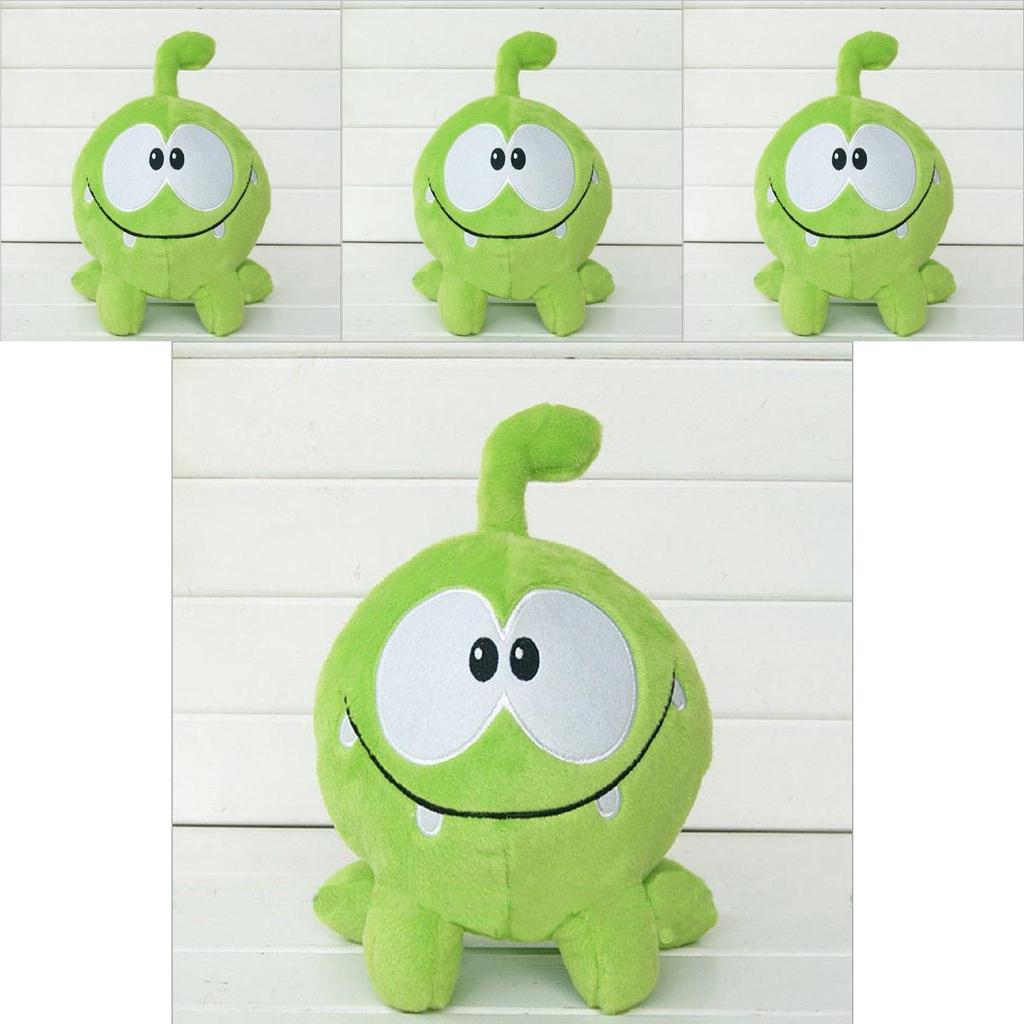 Entzückendes 8" Cut The Rope Süßigkeiten-Monster Om Nom Plüschtier Weiche Puppe Geschenkfigur