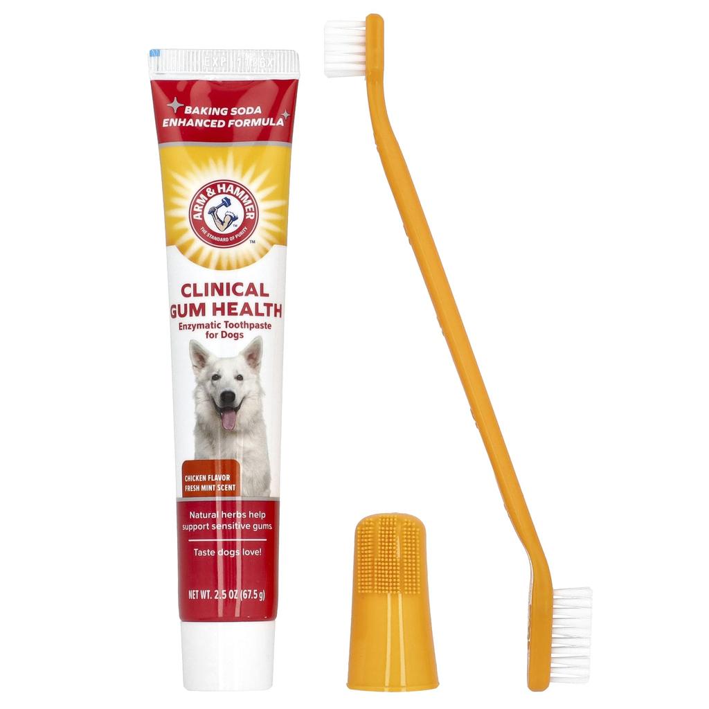Arm & Hammer, Clinical Gum Health, Dog Teeth Kit, Chicken, 3-Count