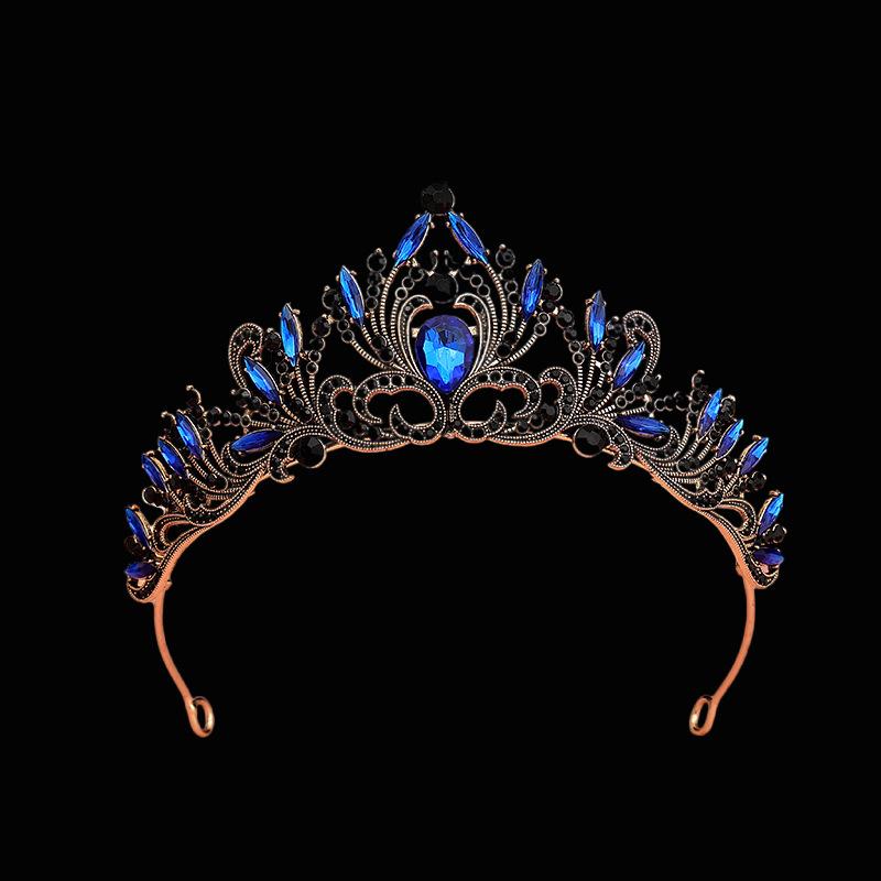 Flickors Krona Brudhuvudbonad Barn Födelsedagskrona Prinsessa Koreansk Catwalk-framträdande Håraccessoarer